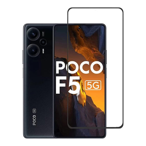 [9D Full Covered] XIAOMI Poco F5 - Tempered Glass Screen Protector