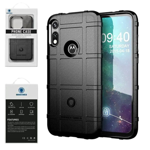 Motorola Moto E (2020) - Military Rugged Shield Heavy Duty Drop Proof Case