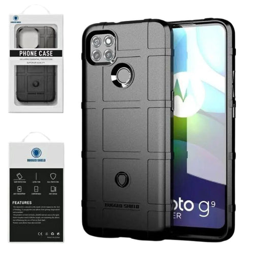 Motorola Moto G9 Power Military Rugged Shield Heavy Duty Drop Proof Case