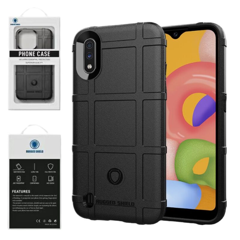 Load image into Gallery viewer, Samsung Galaxy A01 (US Version)- Military Rugged Shield Heavy Duty Drop Proof Case
