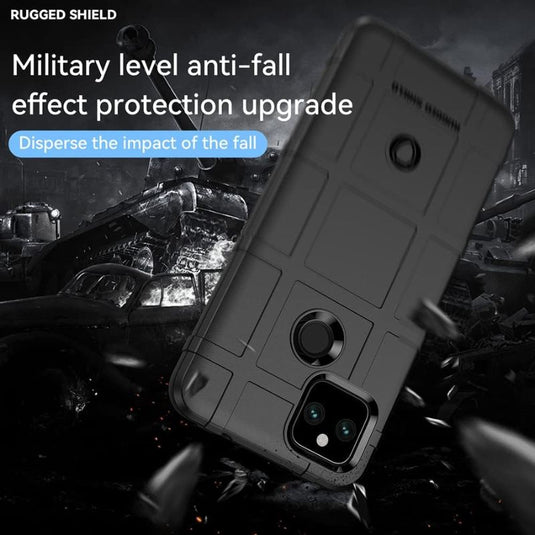 Google Pixel 5A - Military Rugged Shield Heavy Duty Drop Proof Case