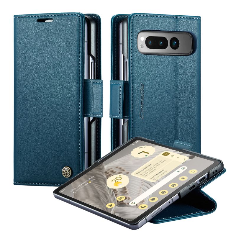 Load image into Gallery viewer, Google Pixel Fold - Business Flip Cover Magnetic Closure Leather Essentials Series Case
