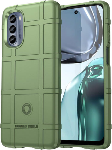 Motorola Moto G62 5G - Shield Shockproof Rugged Heavy Duty Case With 2PC 9H Glass Screen Protector