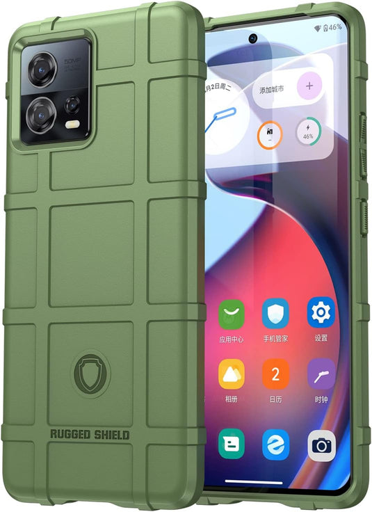 Motorola Moto Edge 30 Fusion/S30 Pro - Shield Shockproof Rugged Heavy Duty Case With 2PC 9H Glass Screen Protector