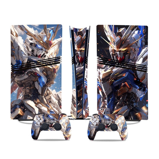 Sony PlayStation PS5 Pro Gundam Digital Edition Console Skin Sticker – No Residue PVC | Scratch-Resistant Gaming Designs