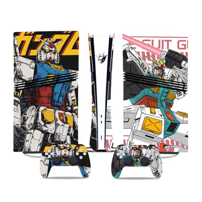Sony PlayStation PS5 Pro Gundam Digital Edition Console Skin Sticker – No Residue PVC | Scratch-Resistant Gaming Designs - i-Station Mobile Phone & Electronic Device Repair and Accessories