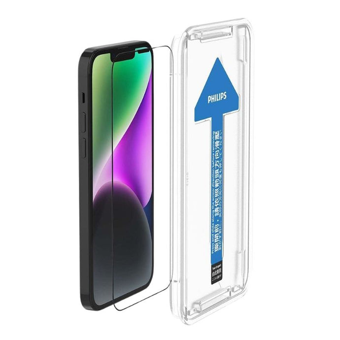 [Easy Automatic Fit Self-Installation Kit] Apple iPhone 16e - Magic Box Full Covered 9H Hardness HD Tempered Glass Screen Protector - i-Station Mobile Phone & Electronic Device Repair and Accessories