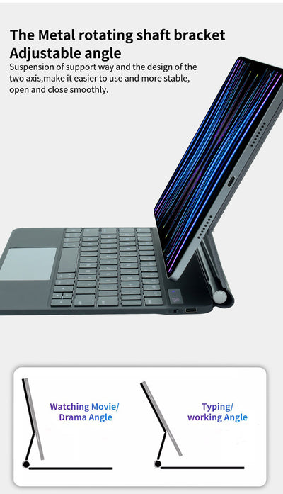 Apple iPad Magic Smart Floating Keyboard Case Multi-Touch Trackpad Magnetic Bluetooth Wireless Slim Protective Cover - i-Station Mobile Phone & Electronic Device Repair and Accessories