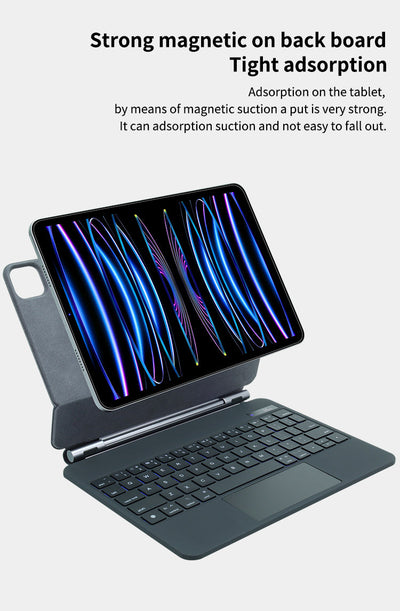 Apple iPad Magic Smart Floating Keyboard Case Multi-Touch Trackpad Magnetic Bluetooth Wireless Slim Protective Cover - i-Station Mobile Phone & Electronic Device Repair and Accessories
