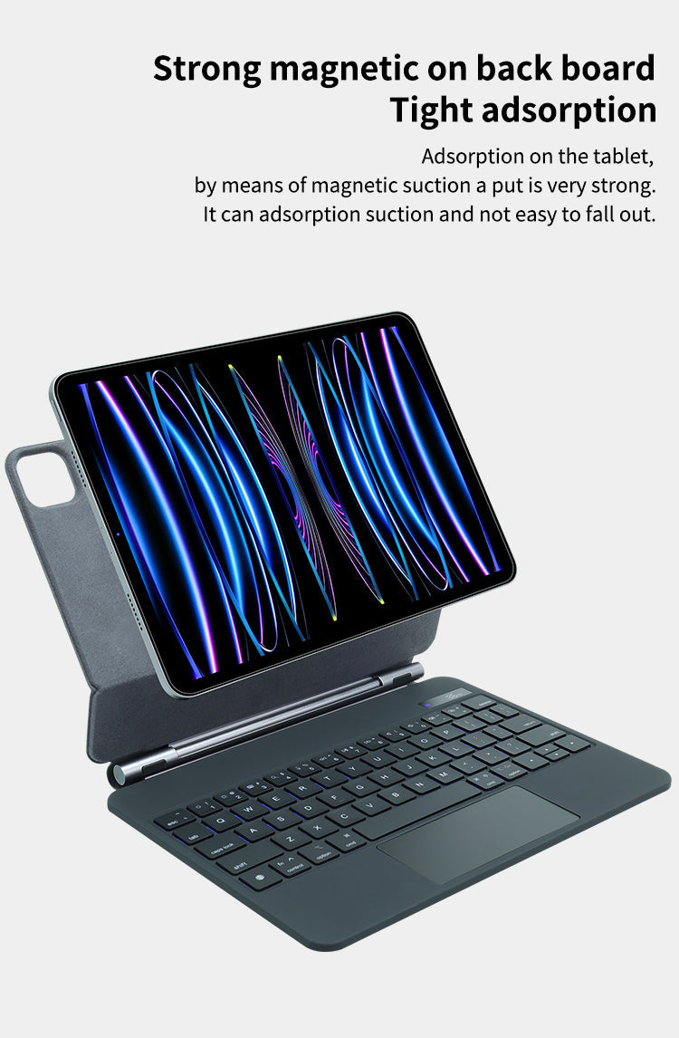 Apple iPad Magic Smart Floating Keyboard Case Multi-Touch Trackpad Magnetic Bluetooth Wireless Slim Protective Cover - i-Station Mobile Phone & Electronic Device Repair and Accessories