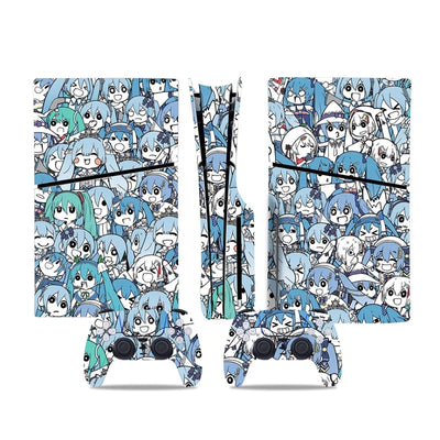 Sony PlayStation PS5 Slim Disc Edition Anime and Gaming Theme Console Skin Sticker – No Residue PVC | Scratch-Resistant Gaming Designs - i-Station Mobile Phone & Electronic Device Repair and Accessories