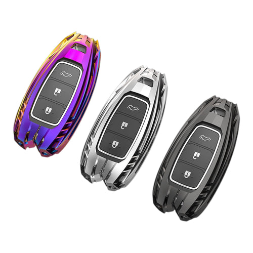 Hyundai Zinc Alloy Car Key Fob Protective Case Cover For Tucson, Sonata Fe, Creta, Ix25, Ix35, Ix45, Verna, Solaris, Mistra, Elantra, Accent