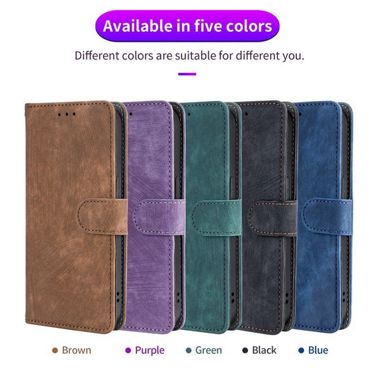 [With Card Slot] OPPO A5 4G / 5G/ A5x / A5 Pro - Multi Functional Buckle Flap Wallet Series Case With Lanyard