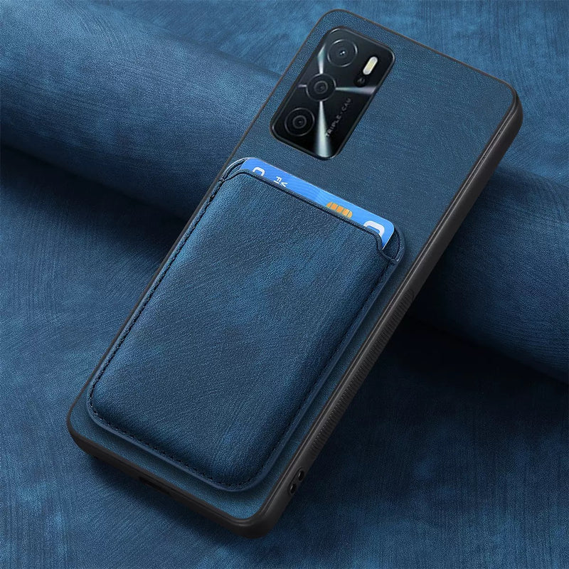 Load image into Gallery viewer, [With Card Slot] OPPO A5 Pro 5G Full-Wrap PU Leather Magnetic Card Holder Phone Case
