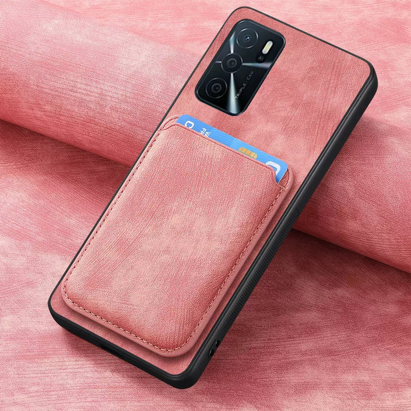 Load image into Gallery viewer, [With Card Slot] OPPO A5 Pro 5G Full-Wrap PU Leather Magnetic Card Holder Phone Case
