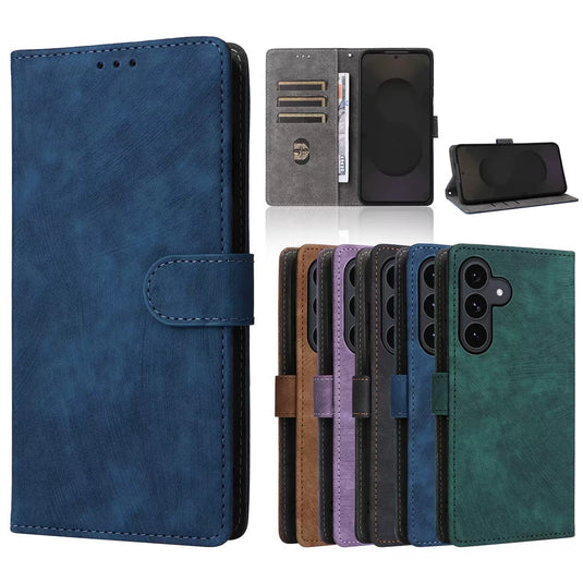 [With Card Slot] Samsung Galaxy S25 FE (S731) - Multi Functional Buckle Flap Wallet Series Case With Lanyard - i-Station Mobile Phone & Electronic Device Repair and Accessories