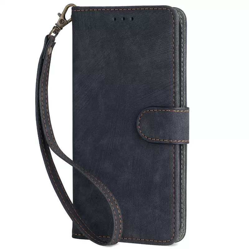 Load image into Gallery viewer, [With Card Slot] Samsung Galaxy S25 FE (S731) - Multi Functional Buckle Flap Wallet Series Case With Lanyard - i-Station Mobile Phone &amp; Electronic Device Repair and Accessories
