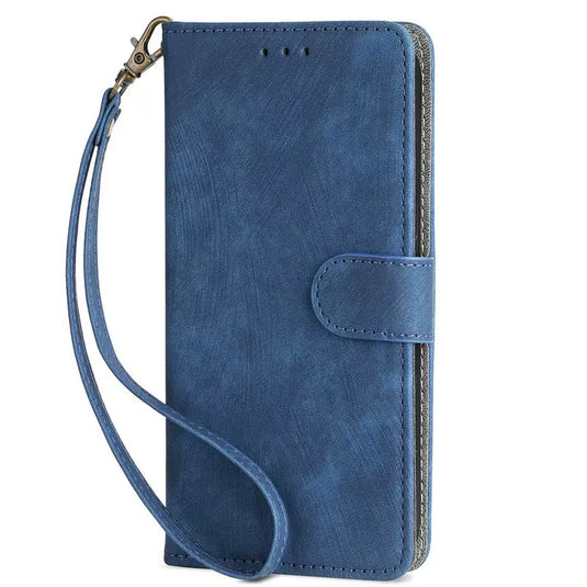 [With Card Slot] Samsung Galaxy S25 FE (S731) - Multi Functional Buckle Flap Wallet Series Case With Lanyard - i-Station Mobile Phone & Electronic Device Repair and Accessories