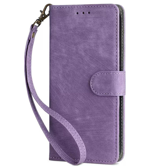 [With Card Slot] Samsung Galaxy S25 FE (S731) - Multi Functional Buckle Flap Wallet Series Case With Lanyard - i-Station Mobile Phone & Electronic Device Repair and Accessories