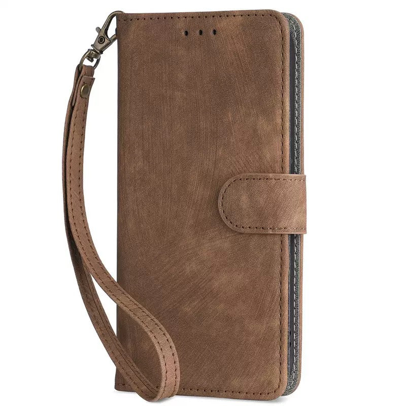 Load image into Gallery viewer, [With Card Slot] Samsung Galaxy S25 FE (S731) - Multi Functional Buckle Flap Wallet Series Case With Lanyard - i-Station Mobile Phone &amp; Electronic Device Repair and Accessories
