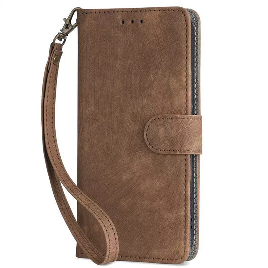 [With Card Slot] Samsung Galaxy S25 FE (S731) - Multi Functional Buckle Flap Wallet Series Case With Lanyard - i-Station Mobile Phone & Electronic Device Repair and Accessories