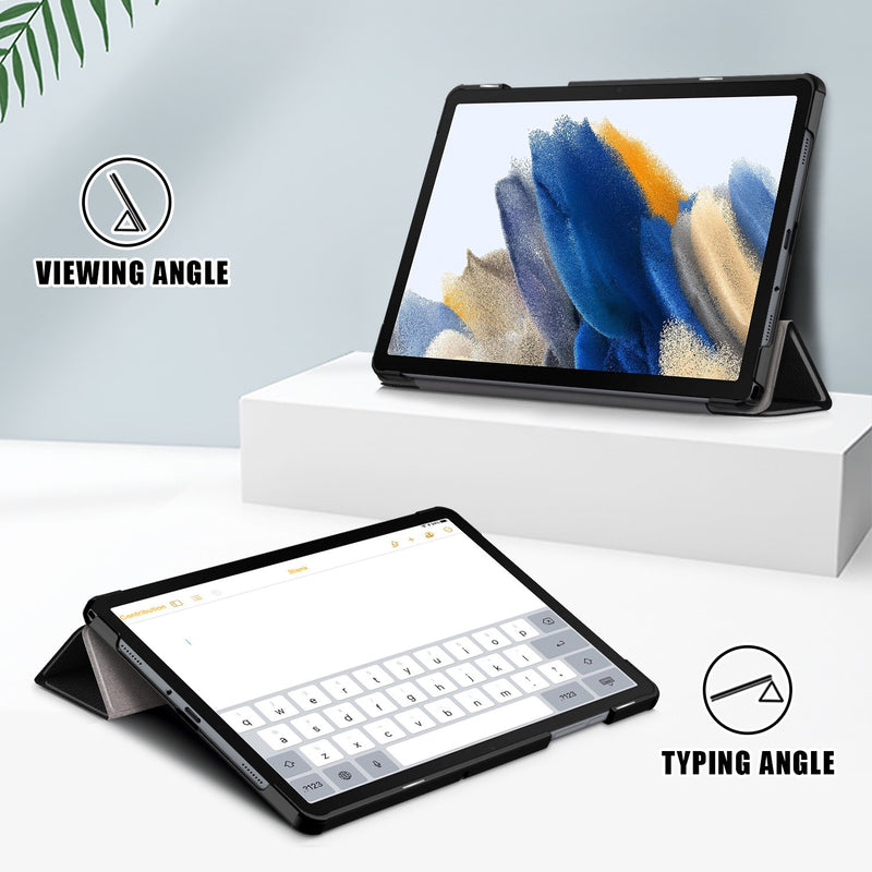 Load image into Gallery viewer, [With Pen Slot] Samsung Galaxy Tab A11 Plus (2025) 11” Premium PU Fabric Texture Shockproof Case
