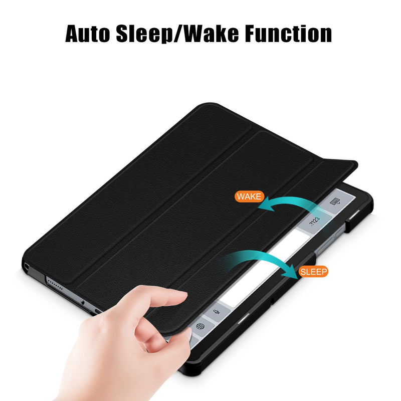 Load image into Gallery viewer, [With Pen Slot] Samsung Galaxy Tab A11 Plus (2025) 11” Premium PU Fabric Texture Shockproof Case
