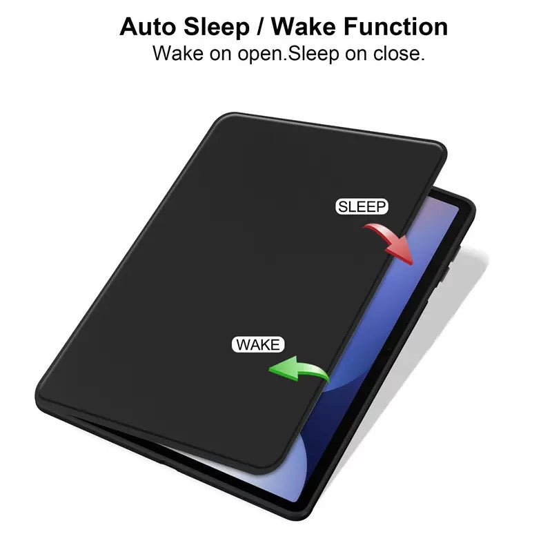 Load image into Gallery viewer, [With Pen Slot] Samsung Galaxy Tab S11 (2025) 11” - 360 Degree Rotating Magnetic Flip Cover Case
