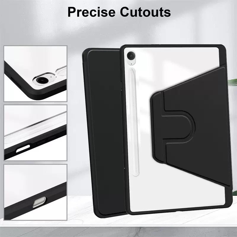 Load image into Gallery viewer, [With Pen Slot] Samsung Galaxy Tab S11 (2025) 11” - 360 Degree Rotating Magnetic Flip Cover Case
