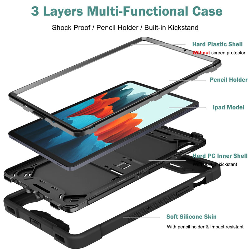 Load image into Gallery viewer, Samsung Galaxy Tab S11 (2025) 11&quot; - Heavy Duty Defender Armor Drop Proof Case
