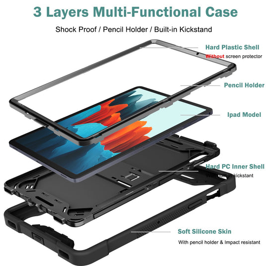 Samsung Galaxy Tab S11 (2025) 11" - Heavy Duty Defender Armor Drop Proof Case