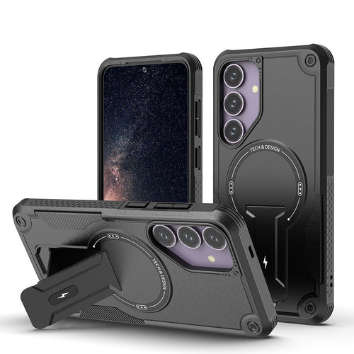 [Magsafe Compatible][Built-in Stand] Samsung Galaxy A17 (A176) Military-grade shockproof Heavy Duty Series Case