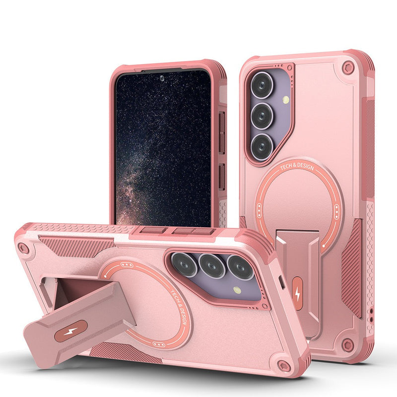 Load image into Gallery viewer, [Magsafe Compatible][Built-in Stand] Samsung Galaxy A17 (A176) Military-grade shockproof Heavy Duty Series Case
