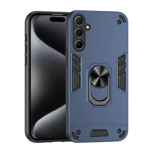 [Built-in Metal Ring Kickstand]  Samsung Galaxy A17 (A176) - Shockproof Heavy Duty Case