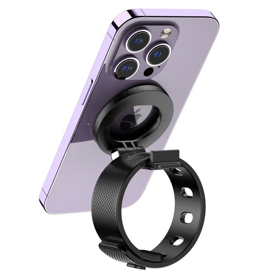 Universal MagSafe Phone Holder Grip Stand with Adjustable Arm Strap