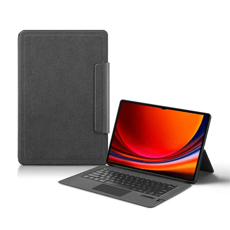 Load image into Gallery viewer, Samsung Galaxy Tab S11 Ultra (2025) 14.6&quot; (SM-X900/X906) - PU Leather Flip Cover Smart Bluetooth Touch Keyboard Case
