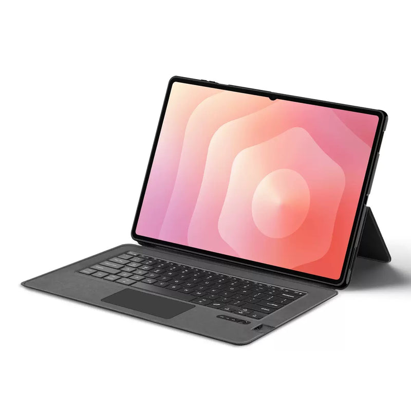 Load image into Gallery viewer, Samsung Galaxy Tab S11 Ultra (2025) 14.6&quot; (SM-X900/X906) - PU Leather Flip Cover Smart Bluetooth Touch Keyboard Case
