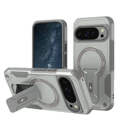 [Built-in Stand] Google Pixel 9 & Pro & XL Military-grade shockproof Heavy Duty Series Case - i-Station Mobile Phone & Electronic Device Repair and Accessories