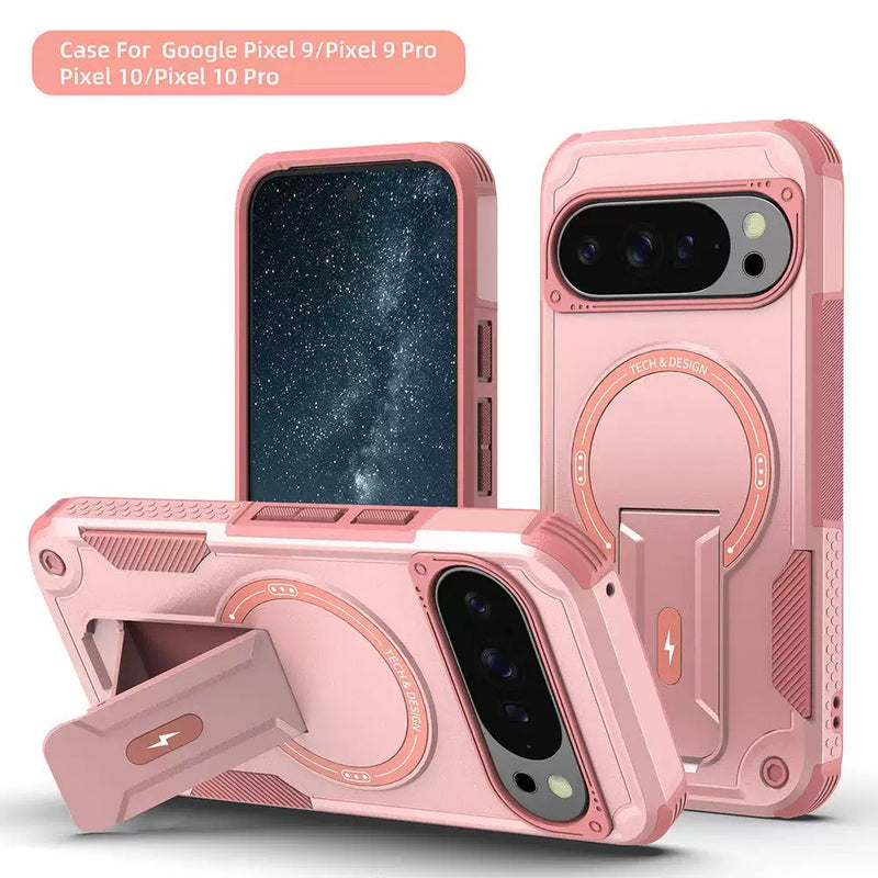 Load image into Gallery viewer, [Built-in Stand] Google Pixel 9 &amp; Pro &amp; XL Military-grade shockproof Heavy Duty Series Case - i-Station Mobile Phone &amp; Electronic Device Repair and Accessories

