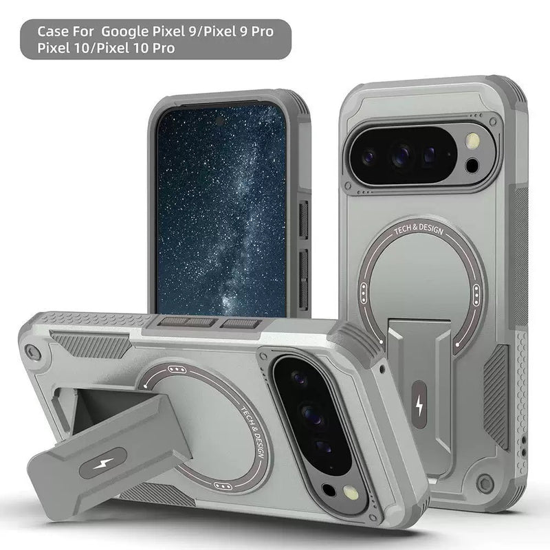 Load image into Gallery viewer, [Built-in Stand] Google Pixel 9 &amp; Pro &amp; XL Military-grade shockproof Heavy Duty Series Case - i-Station Mobile Phone &amp; Electronic Device Repair and Accessories
