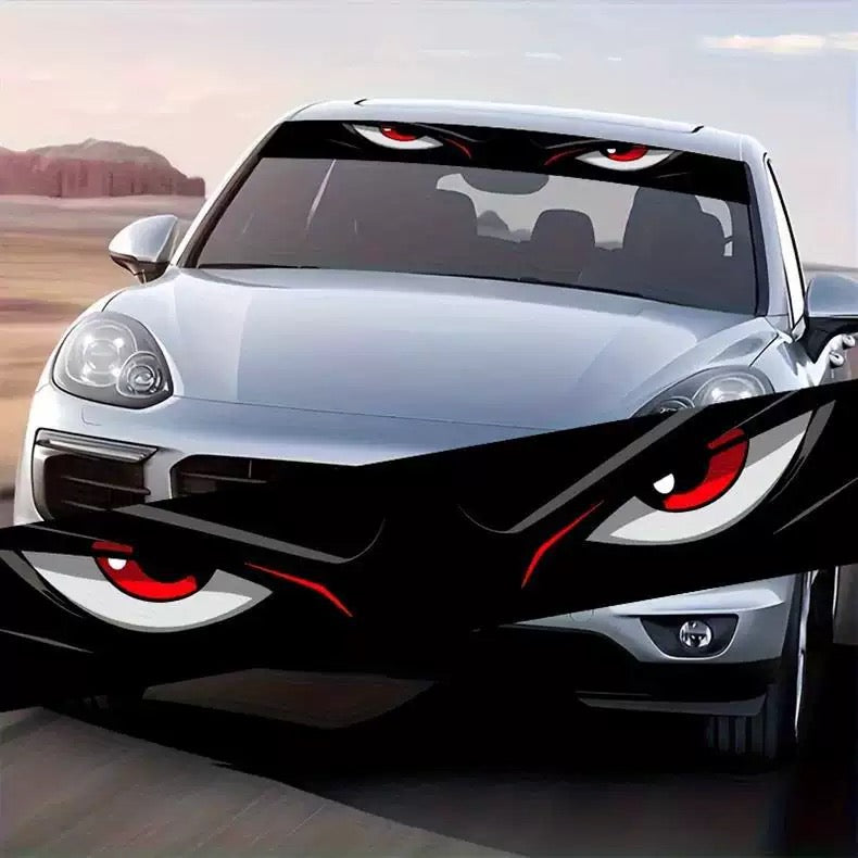 Load image into Gallery viewer, Universal Eye Decorative Sticker for Car Windshield (Pack of 2) - i-Station Mobile Phone &amp; Electronic Device Repair and Accessories
