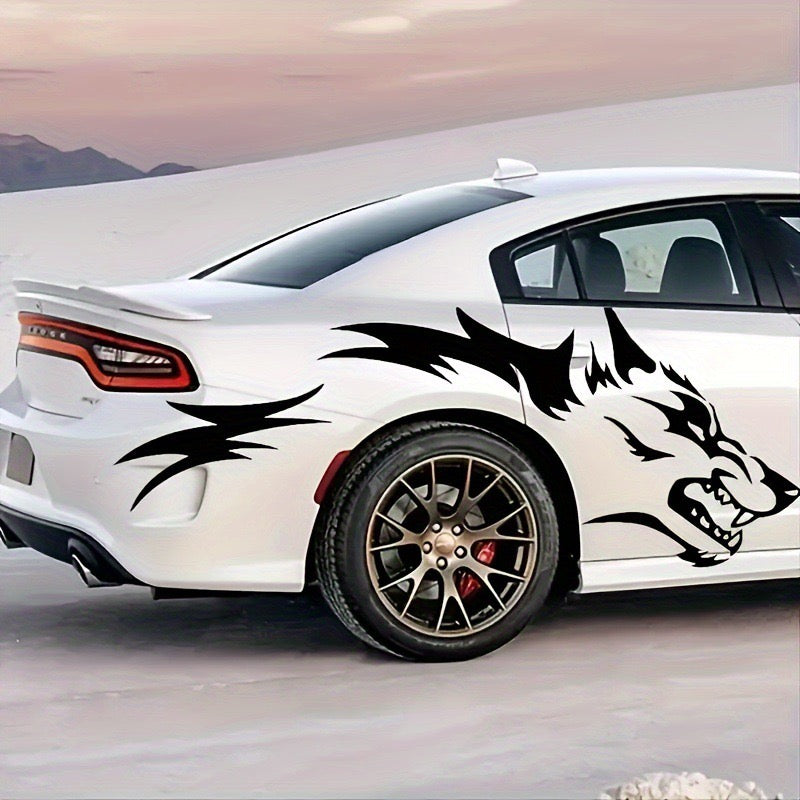 Load image into Gallery viewer, Universal Wolf Pattern Body Decal Sticker for Cars (1 Pair) - i-Station Mobile Phone &amp; Electronic Device Repair and Accessories
