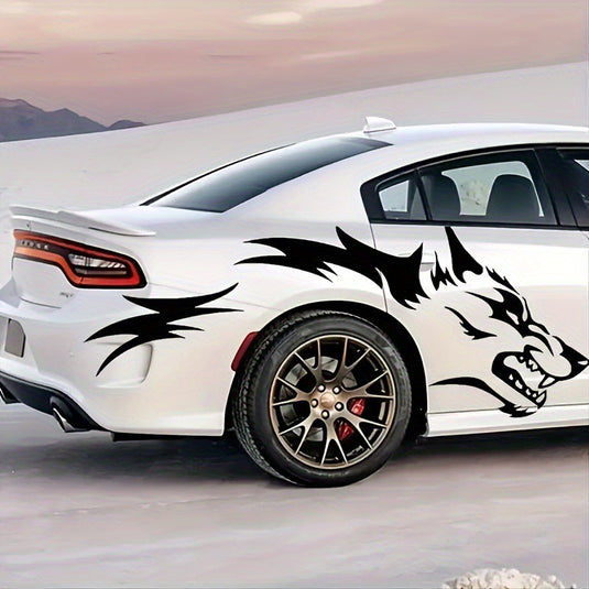 Universal Wolf Pattern Body Decal Sticker for Cars (1 Pair) - i-Station Mobile Phone & Electronic Device Repair and Accessories