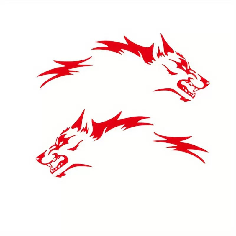 Load image into Gallery viewer, Universal Wolf Pattern Body Decal Sticker for Cars (1 Pair) - i-Station Mobile Phone &amp; Electronic Device Repair and Accessories
