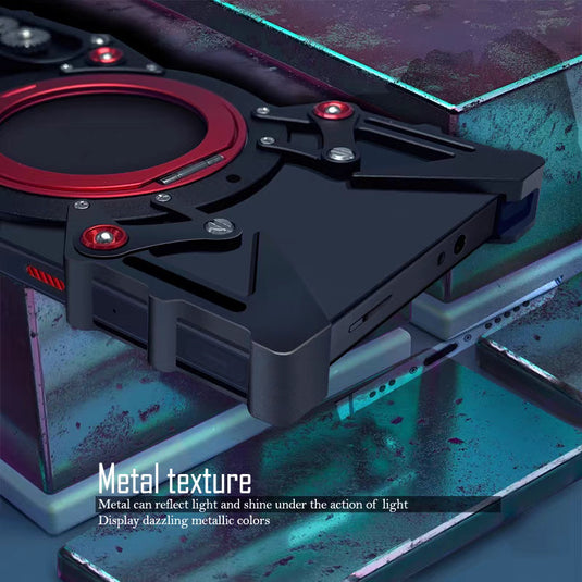 [With 360° Rotating Stand] Google Pixel 10/Pro/XL - Aluminum Alloy Metal Frame Shockproof Case