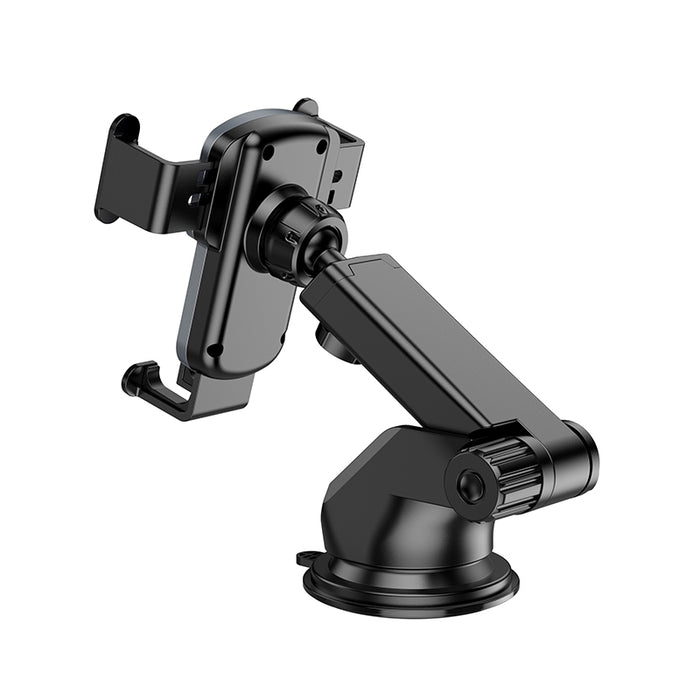 [CA104] HOCO Universal Dashboard & Windscreen Mobile Phone Telescopic Gravity Auto-Lock Holder
