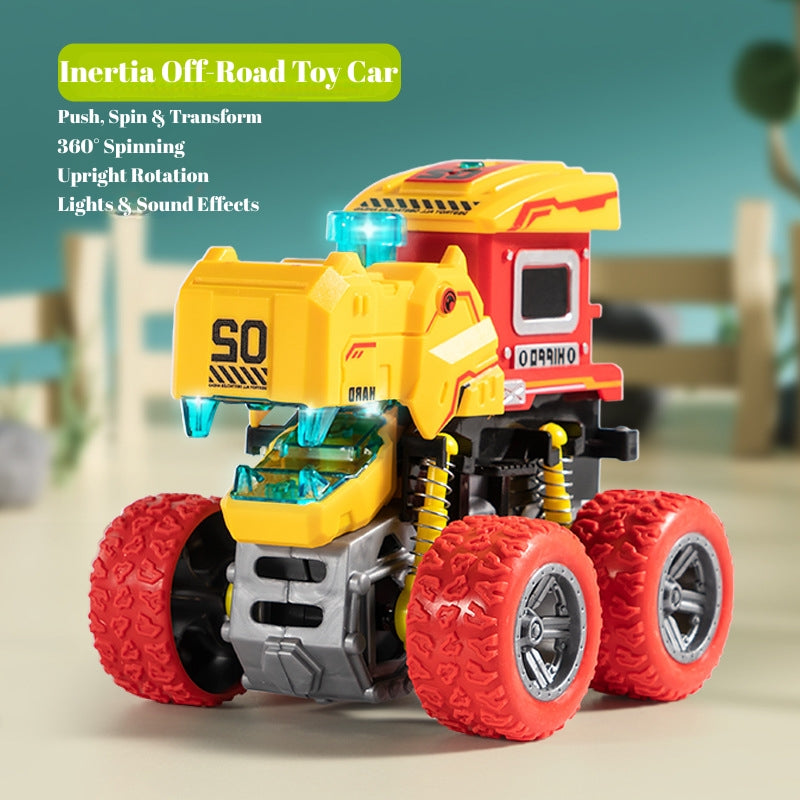 Load image into Gallery viewer, Animal Transforming Inertia Off-Road Toy Car – 360° Spinning Stunt Vehicle with Lights &amp; Sound Effects for Toddlers - i-Station Mobile Phone &amp; Electronic Device Repair and Accessories
