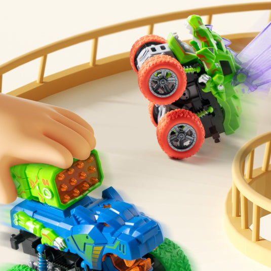 Animal Transforming Inertia Off-Road Toy Car – 360° Spinning Stunt Vehicle with Lights & Sound Effects for Toddlers - i-Station Mobile Phone & Electronic Device Repair and Accessories