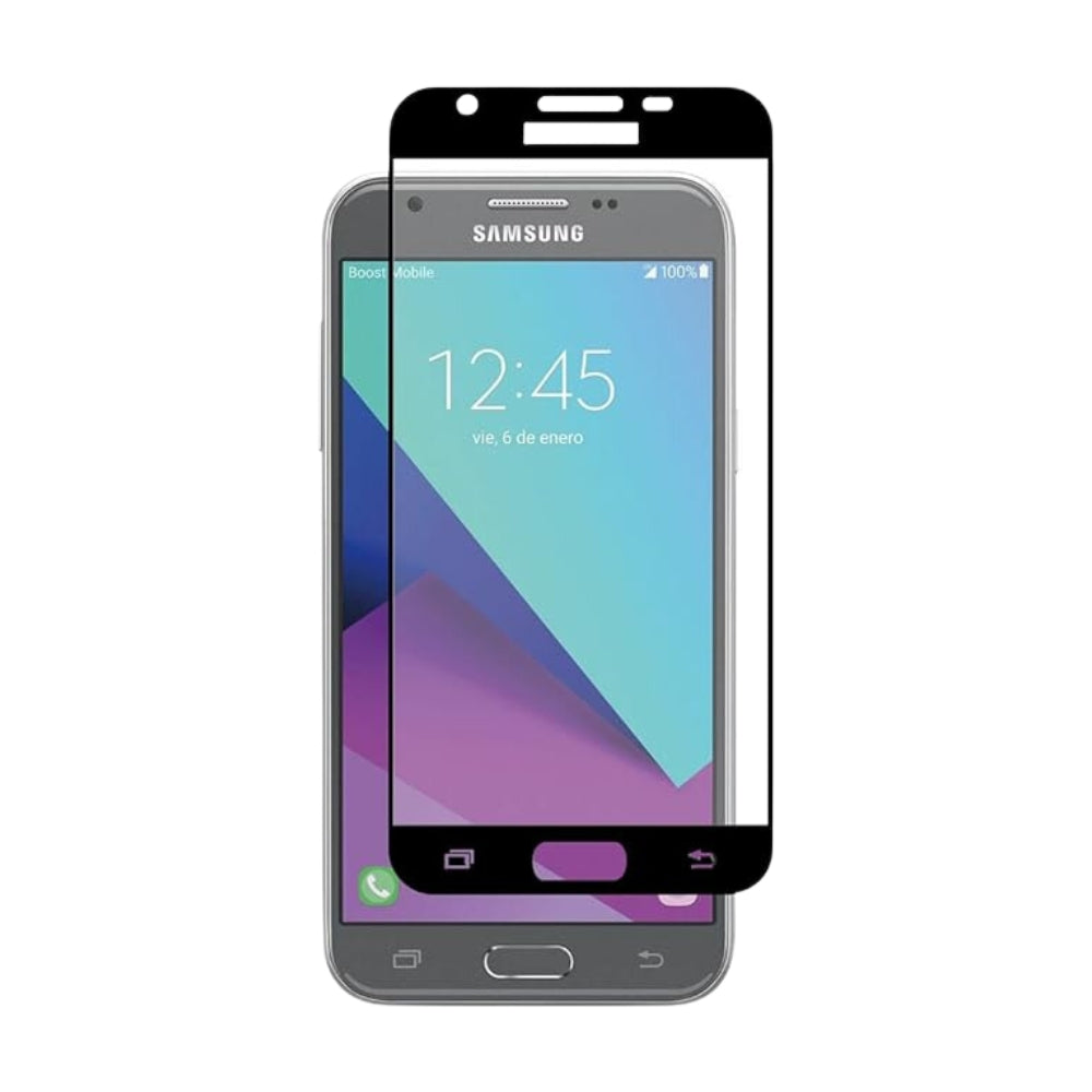 [Full Covered] Samsung Galaxy J3 Emerge (J327) - 9H Hardness HD Tempered Glass Screen Protector - i-Station Mobile Phone & Electronic Device Repair and Accessories