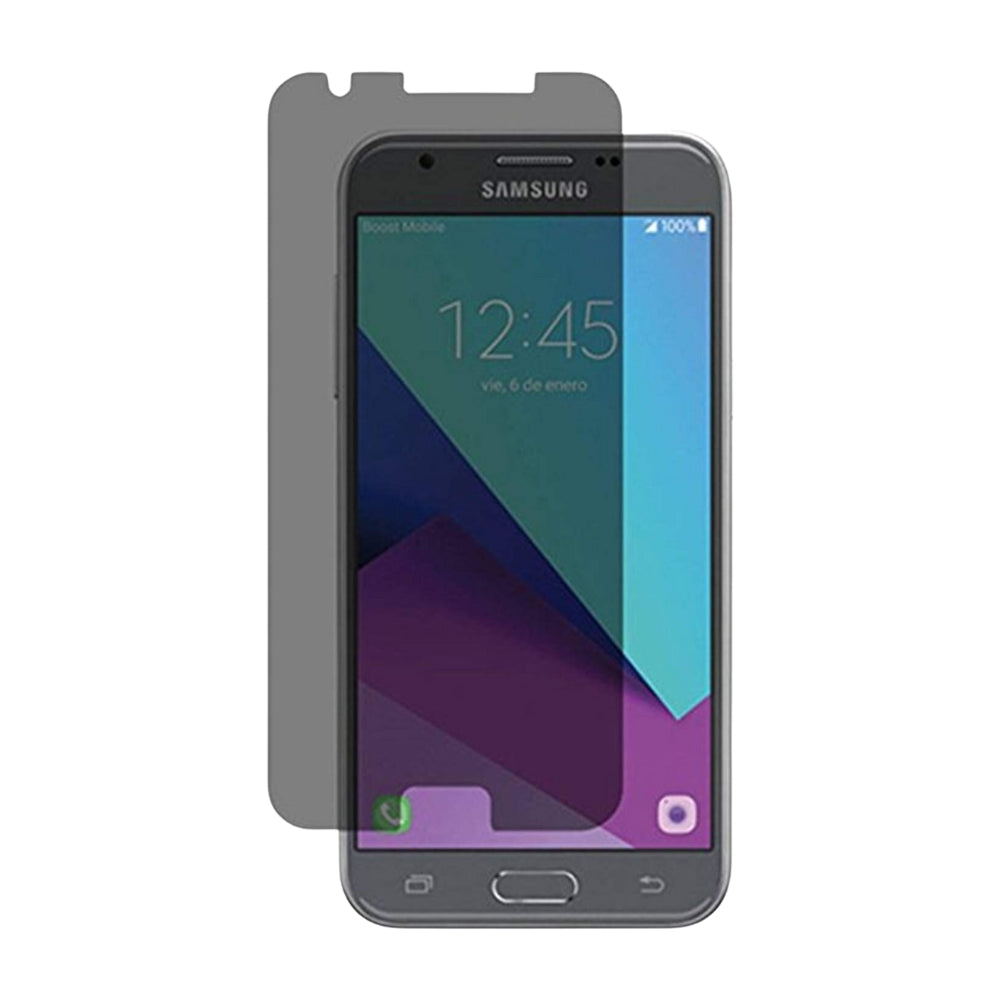 [Standard 9H][Privacy] Samsung Galaxy J3 Emerge (J327) - 9H Hardness Anti-Spy Tempered Glass Screen Protector - i-Station Mobile Phone & Electronic Device Repair and Accessories